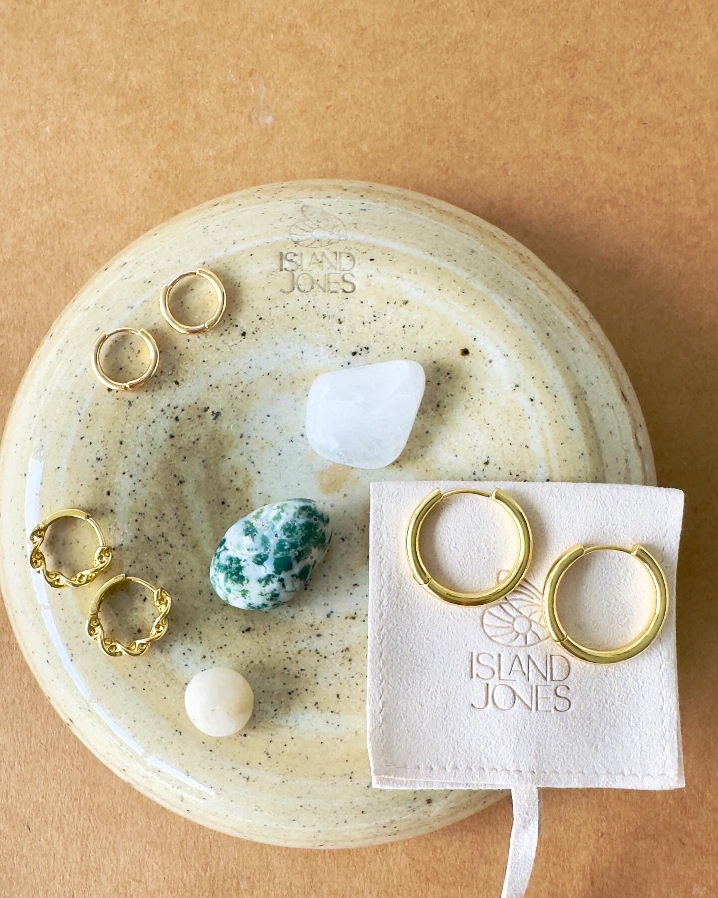 Kelp Twist 14K gold fill Huggie Hoops