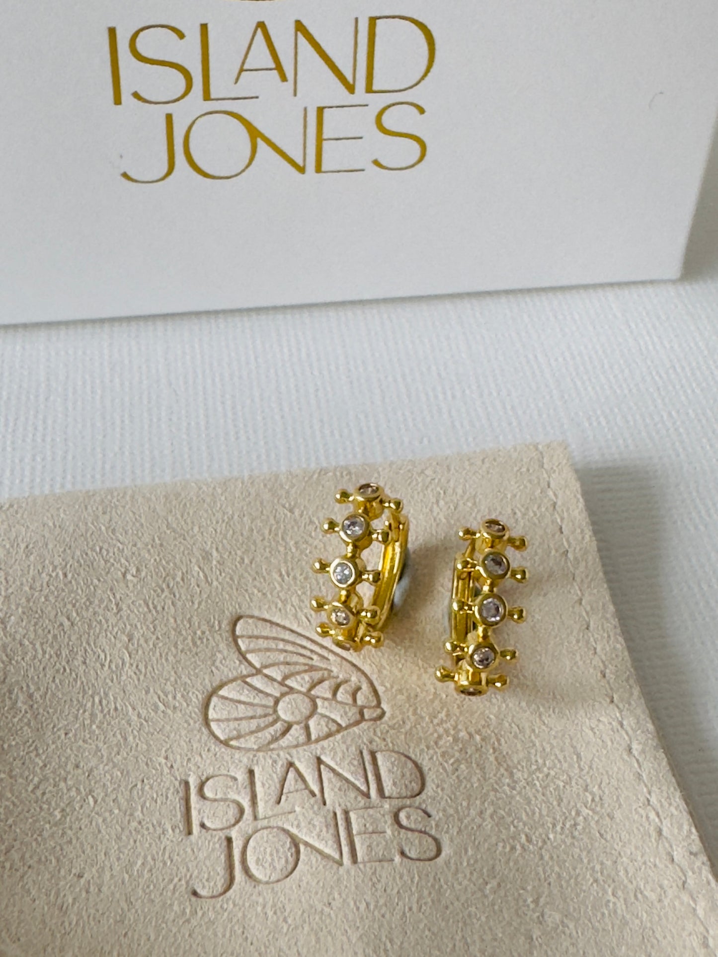 Coral 14K Gold fill Huggie Hoops
