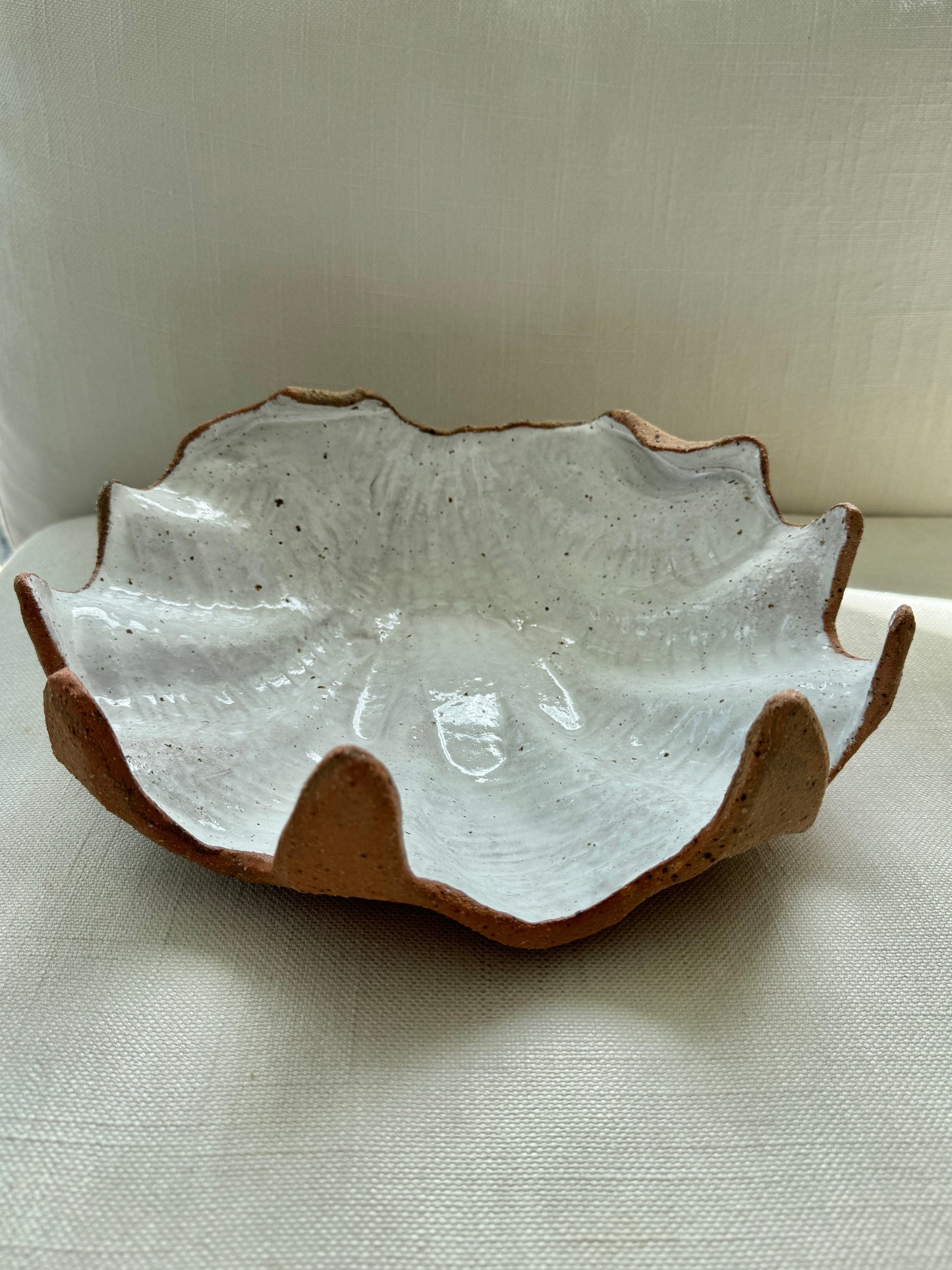 Ripple Clam Shell bowl