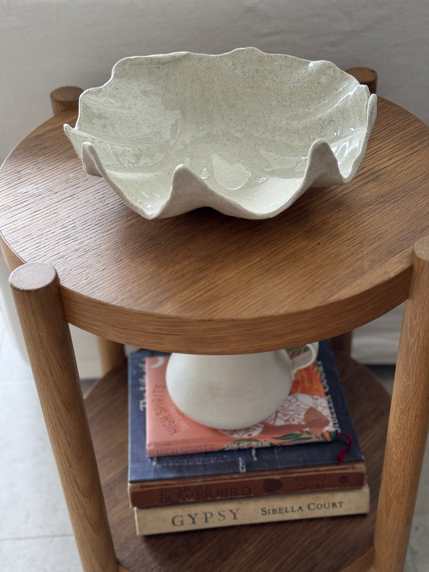 Ripple Clam Shell bowl