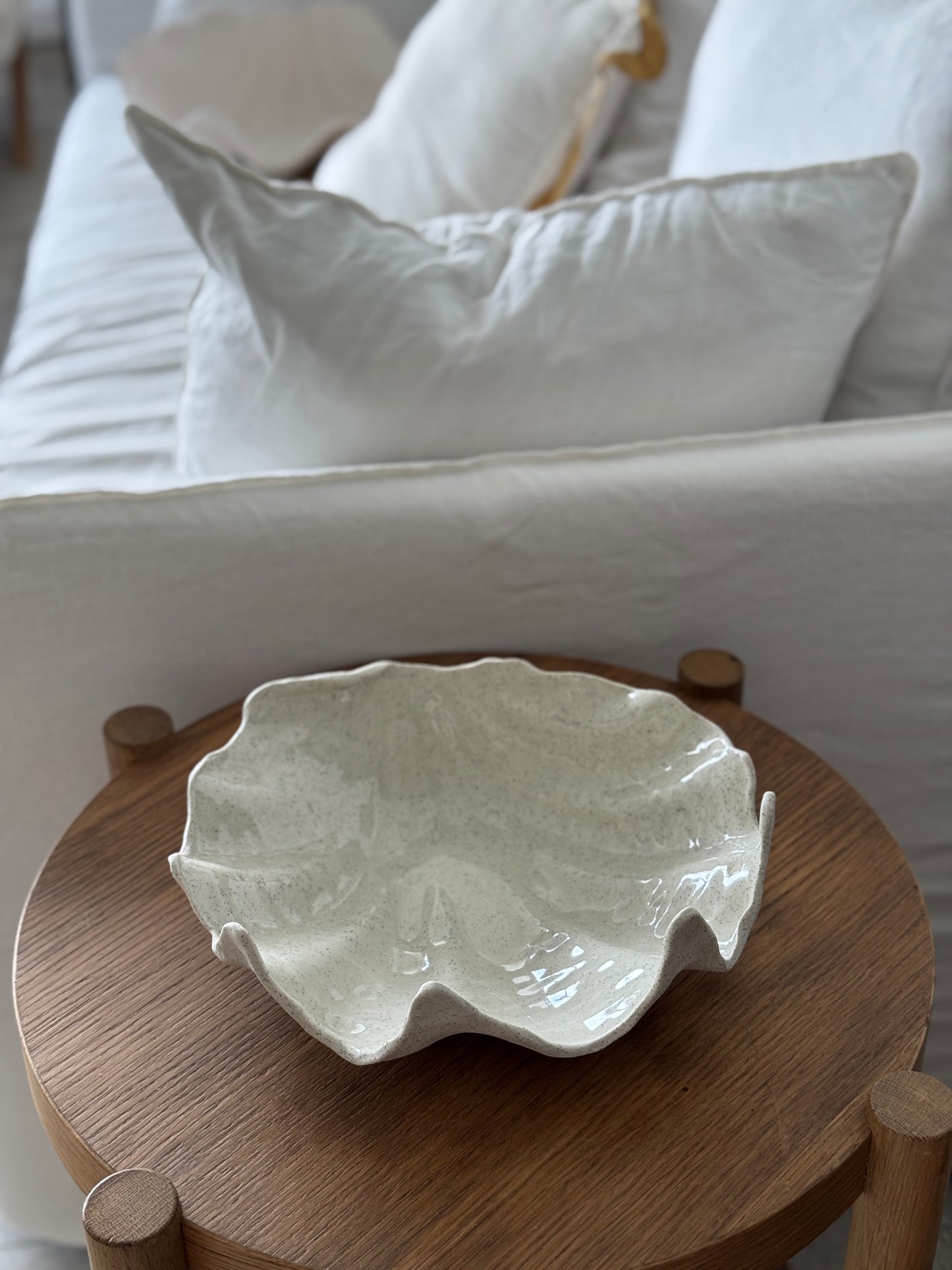 Ripple Clam Shell bowl