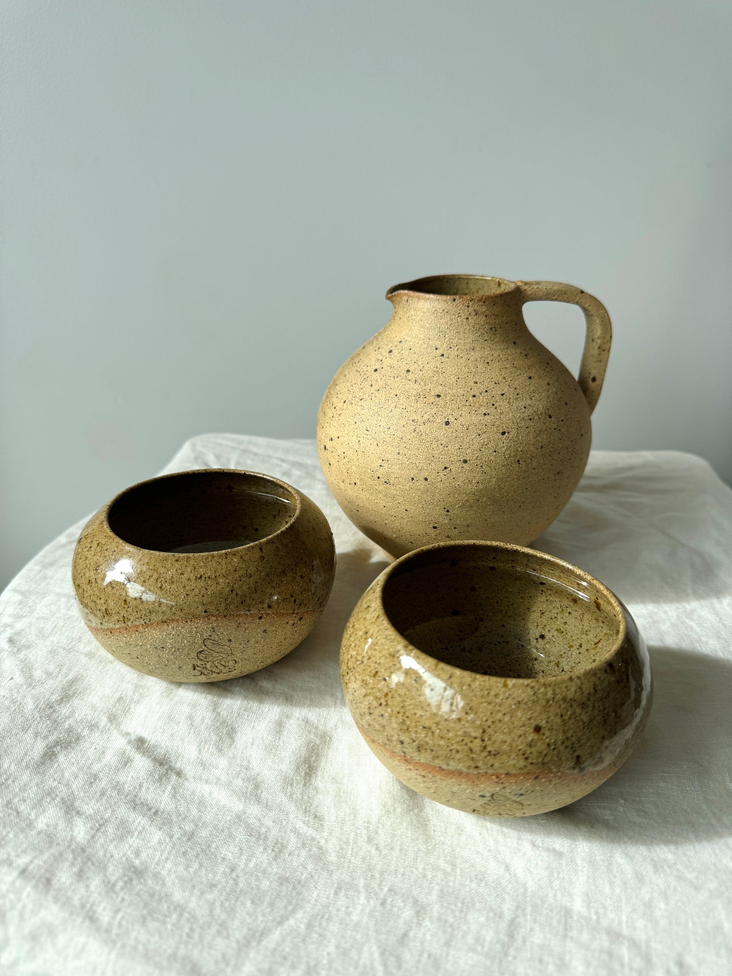 Ceramic Jug & Cup set