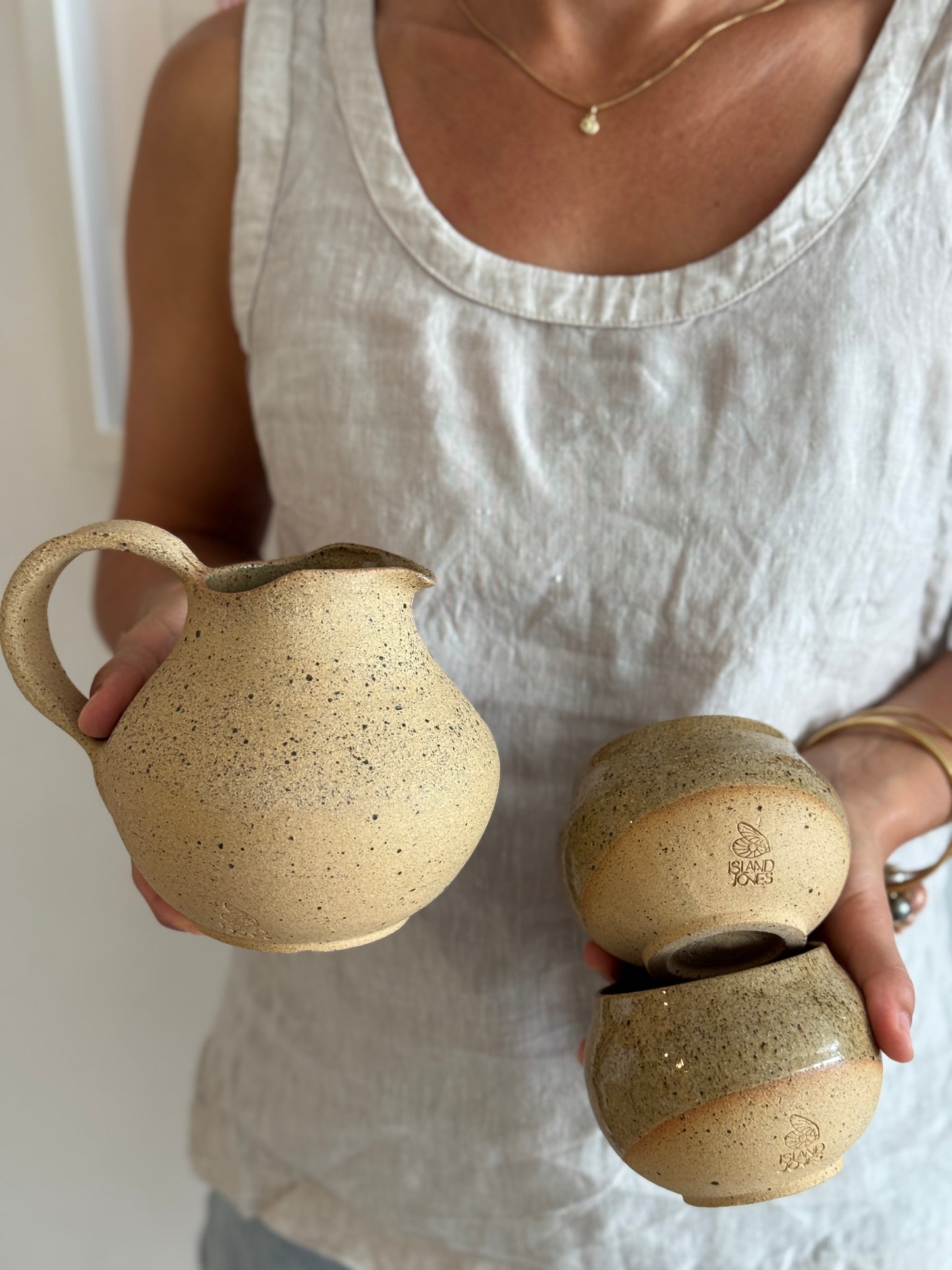 Ceramic Jug & Cup set