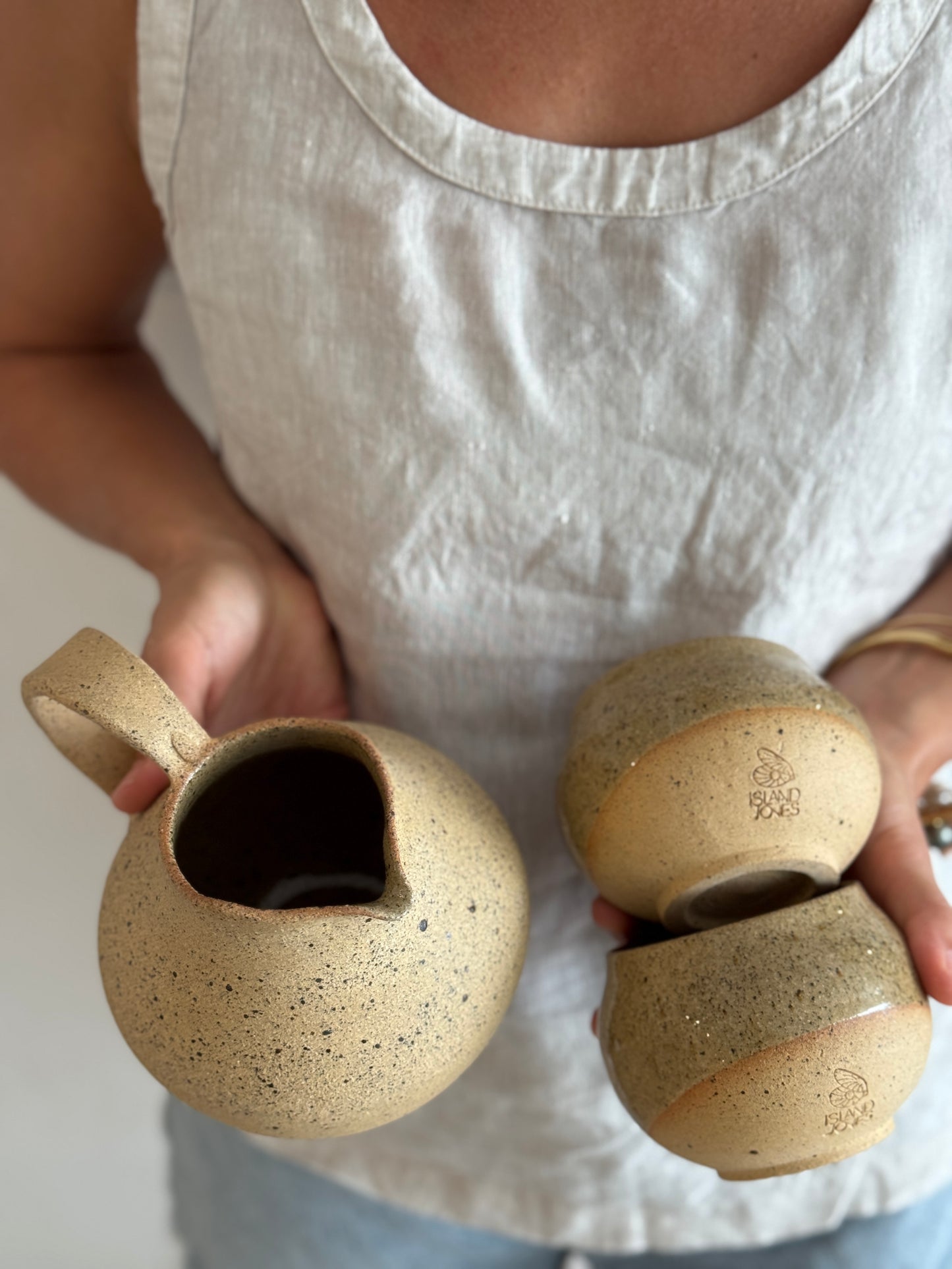 Ceramic Jug & Cup set