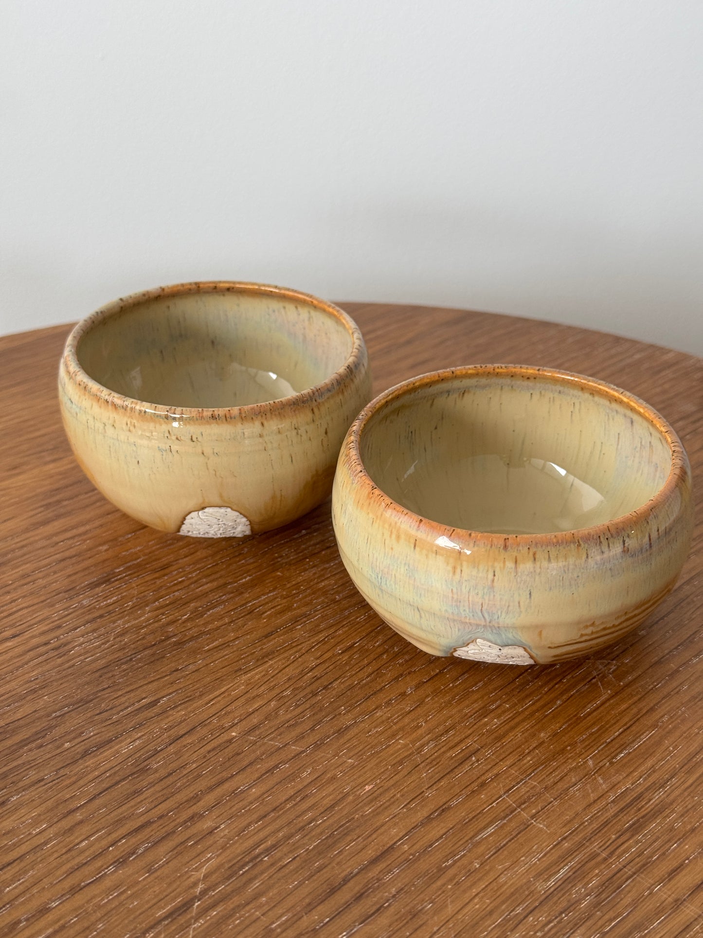 Espresso tumbler set in "Sandy Sunrise"
