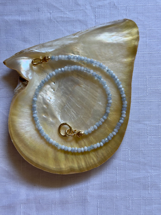 Gemstone Link Necklace - Customisable with your choice of pendants