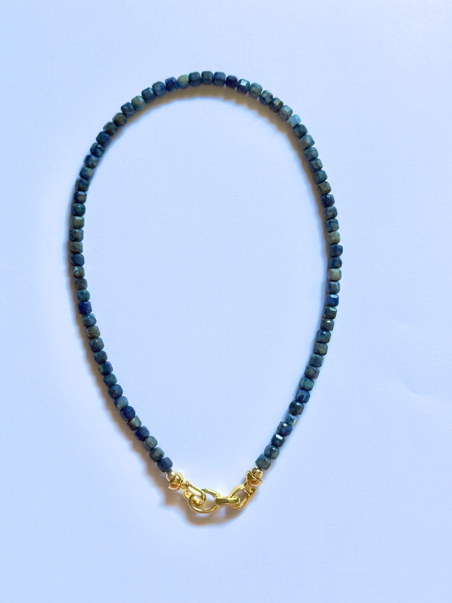 Gemstone Link Necklace - Customisable with your choice of pendants