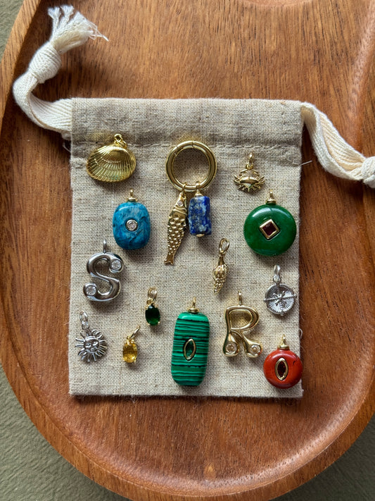 Charms, symbols & stone pendants