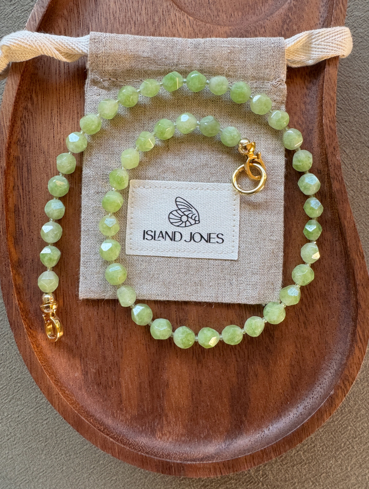 Gemstone Charm Link Necklace - Customisable with your choice of pendants