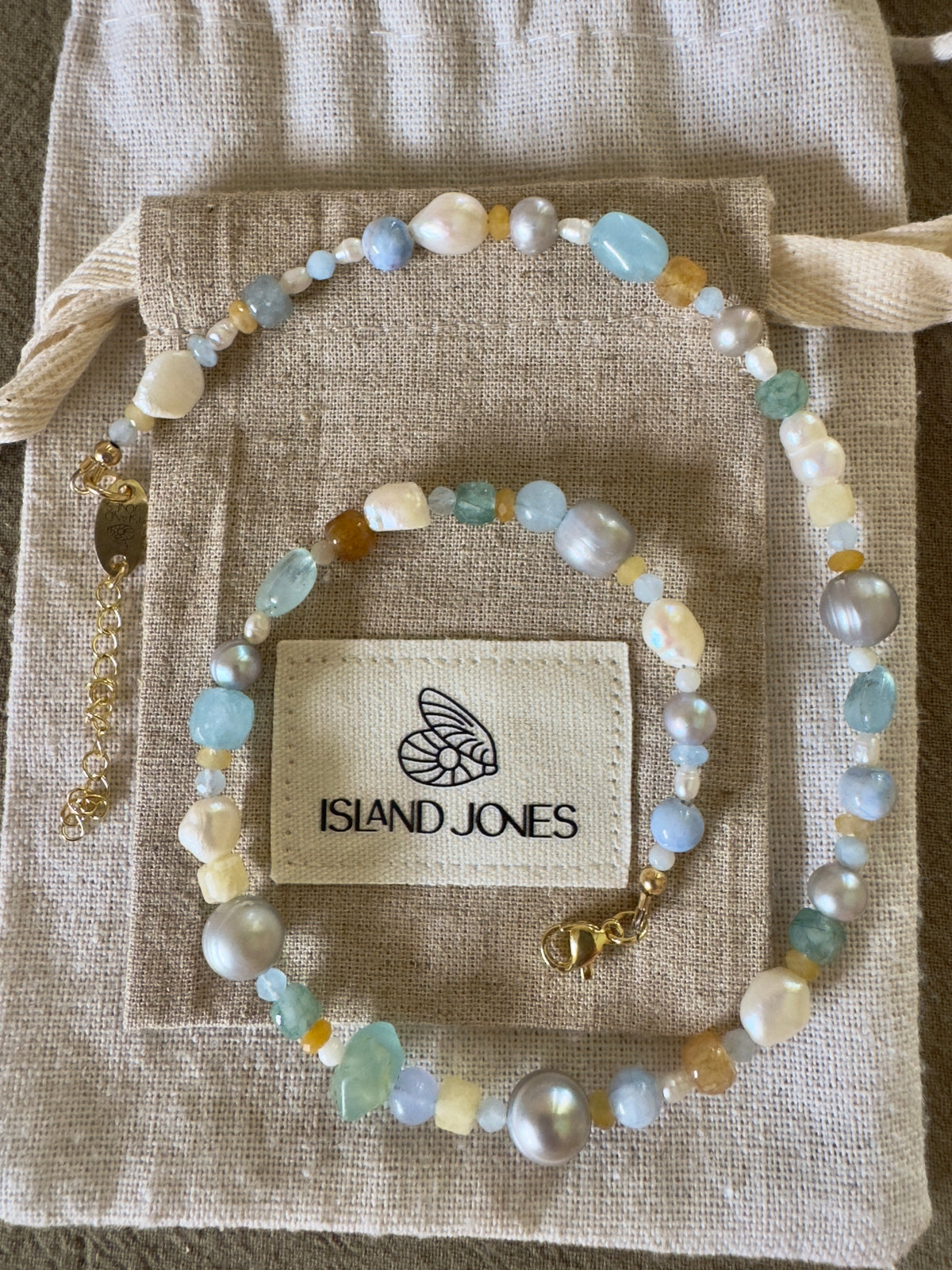 Silver shores choker