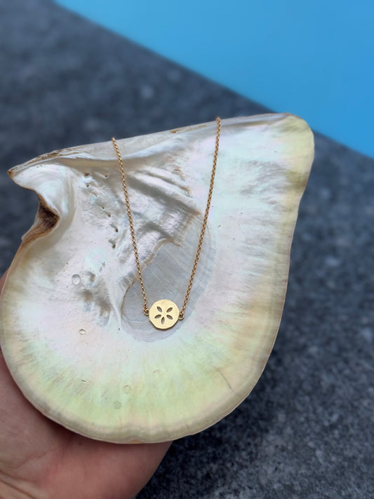 Atlantis Coin pendant chain necklace