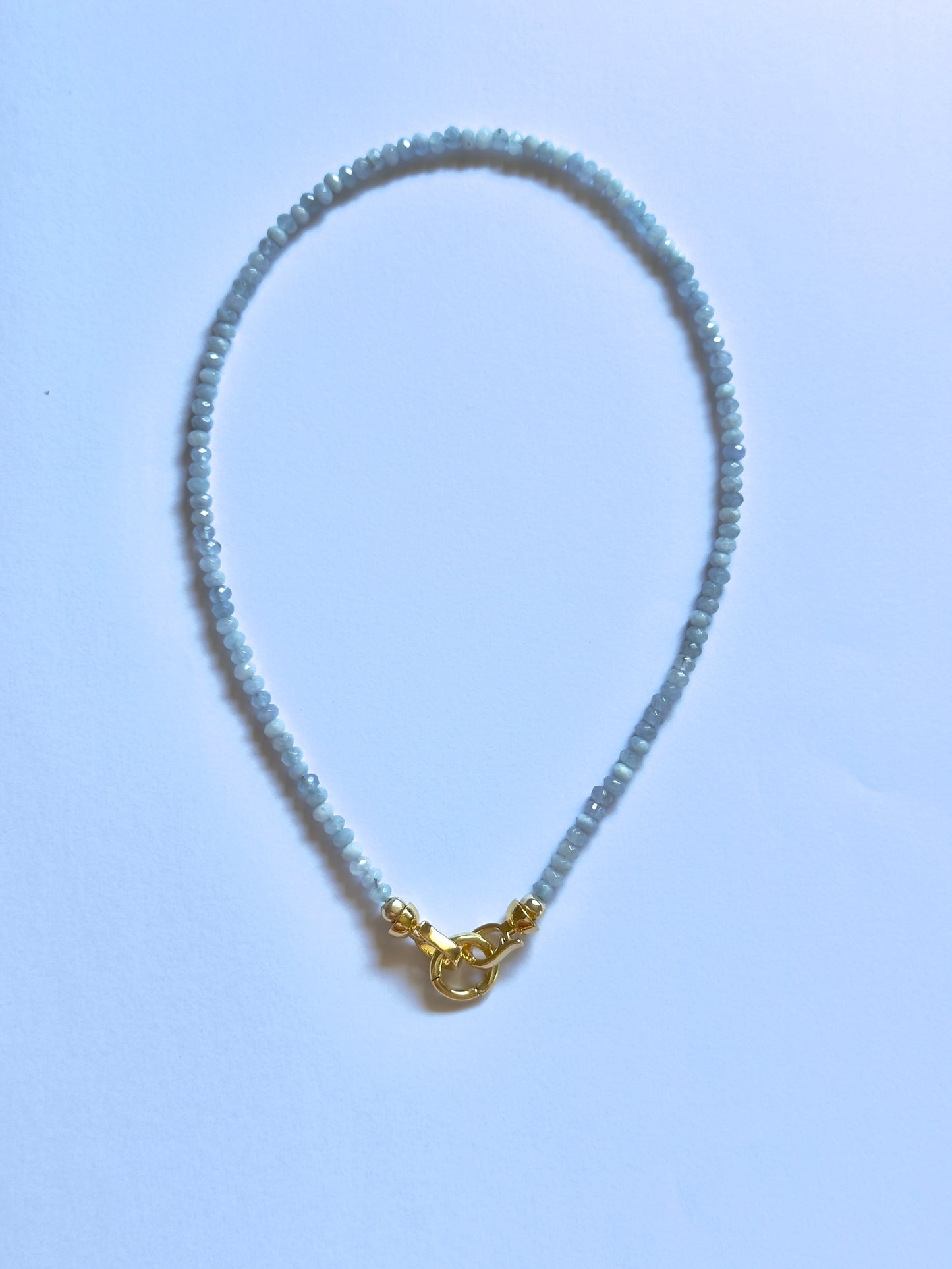 Gemstone Link Necklace - Customisable with your choice of pendants