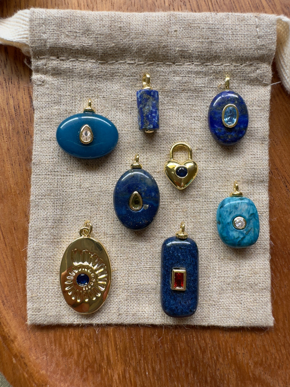 Charms, symbols & stone pendants