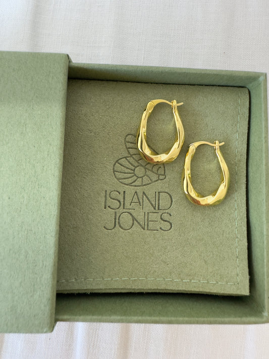 Flow Hoops 14K Gold Fill