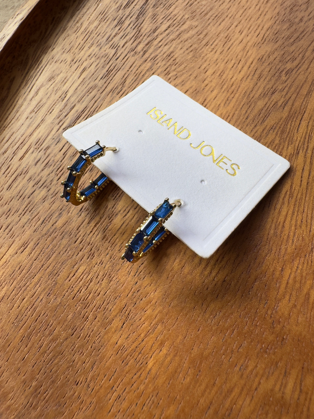 Celestial hoops - Blue