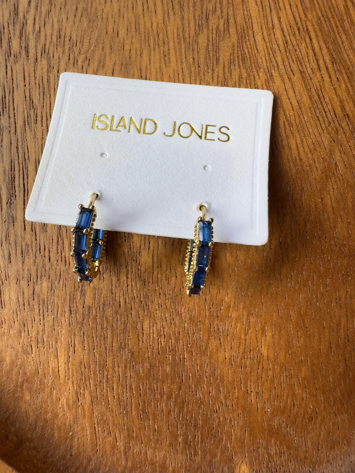 Celestial hoops - Blue