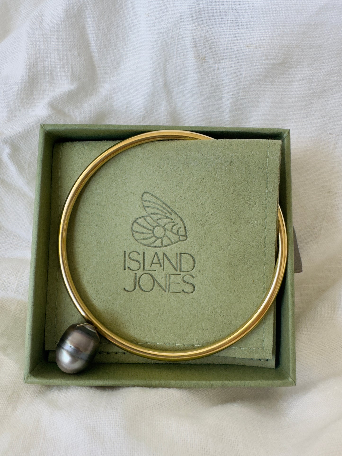 Ocean 14K Gold fill bangle - Customisable